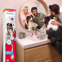 Beaphar - Double Ended Toothbrush for Cats & Dogs