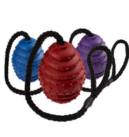 Classic - Rubber Oval Ball On A Rope - 100mm