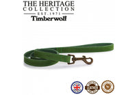 Ancol - Timberwolf Leather Lead - 1mx19mm (max 50kg)