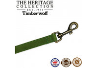Ancol - Timberwolf Leather Lead - 1mx19mm (max 50kg)
