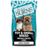 Burns - Toy/Sml Breed Adult Dog Food, Chicken & Rice