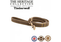 Ancol - Timberwolf Leather Lead - 1mx19mm (max 50kg)
