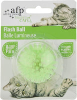 All For Paws - Modern Cat Flash Ball Cat Toy - Asst Colour - Each