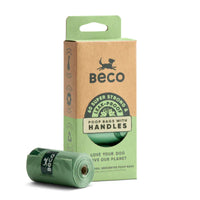beco - poop bags with handles - 60 pack (4 roll)