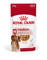 Royal Canin - Medium Adult Dog In Gravy Pouch, 140g
