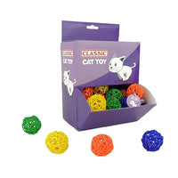 Classic - Wicker Ball 35mm Cat Toy - each