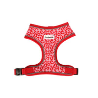 Doodlebone - Airmesh Harness, Ruby Leopard