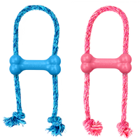 Kong - Puppy Goodie Bone With Rope - XSml