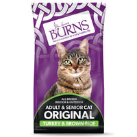 Burns - Adult & Senior Cat Food, Turkey & Rice