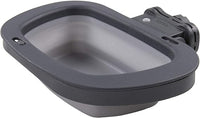 Dexas - Collapsible Kennel Bowl - Light Gray - Large