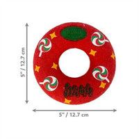 Kong - Holiday AirDog Squeaker Donut - Medium