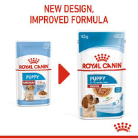 Royal Canin - Medium Puppy Dog In Gravy Pouch, 140g