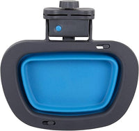 Dexas - Collapsible Kennel Bowl - Blue - Large