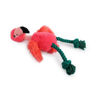 All For Paws - Safari Jungle Flamingo Dog Toy