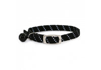 Ancol - Softweave Refl Elastic Cat Collar - Blue