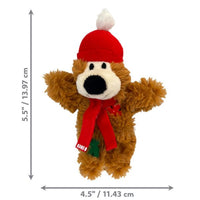 KONG - Holiday Softies Bear - Assorted