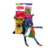 KONG - Artz Kahlo Picasso Cat Toy - 2pk