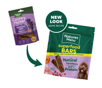 Natures Menu - Superfood Bars Turkey With Cranberries & Pumpkin - 70G