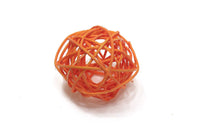 Classic - Wicker Ball 35mm Cat Toy - each