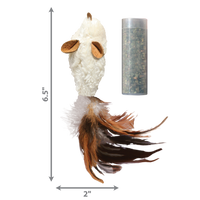 Kong - Refillables Feather Mouse