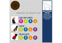 Ancol - Mustard Cable Knit Jumper