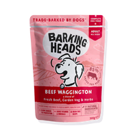 Barking Heads - Beef Waggington Dog Food - 300g