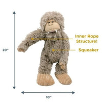 Tall Tails - BIG FOOT Plush/Rope Toy - 20"