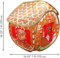 Kong - play space christmas gingerbread Cat house