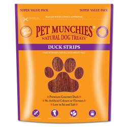 Pet Munchies - Natural Dog Treats Value Pack - 320g - Duck