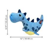 KONG - Dynos Roars Blue Dog Toy - Medium/Large