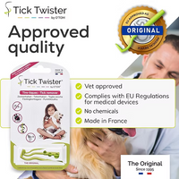 O'Tom - Tick Twister, Tick Remover For People & Pets - 3pc