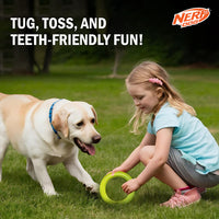 Nerf Dog - Toss & Tug Ring Dog Toy