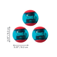 Kong - Squeezz Action Ball - Red - Large