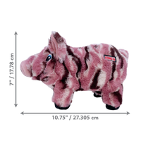 KONG - Low Stuff Stripes Pig - Med
