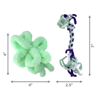 Kong - Cat Active Rope 2pk - Red & Purple