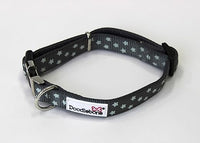 Doodlebone - Padded Collar, Grey Star Glow in Dark