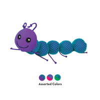 Kong - Nibble Critter Catnipillar Assorted