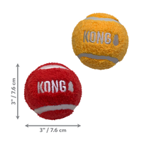 Kong - Softies Tennis Ball - Large (2Pk)