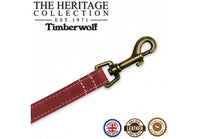 Ancol - Timberwolf Leather Lead - 1mx19mm (max 50kg)