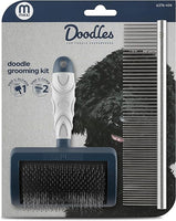 Mikki - Stainless Steel Comb & Hard Pin Slicker Brush