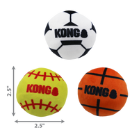 Kong - Cat Sport Balls 2pk - Assorted