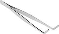Komodo - Stainless Steel Feeding Tongs Angled - 25cm