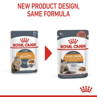 Royal Canin - Hair & Skin Cat Care Pouch In Gravy, 85g