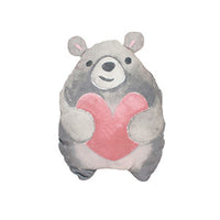 Dream Paws - Anxiety Reducing Plush Bed Brown With Plush Bear Toy