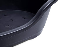 Animal Instincts - Plastic Dog Bed - Black - 45cm