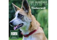 Ancol - Timberwolf Leather Collar, Raspberry