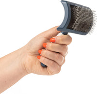Mikki - Stainless Steel Comb & Hard Pin Slicker Brush
