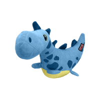 KONG - Dynos Roars Blue Dog Toy - Medium/Large