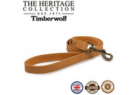 Ancol - Timberwolf Leather Lead - 1mx19mm (max 50kg)