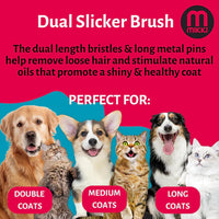 Mikki - Dual Slicker Brush - Small